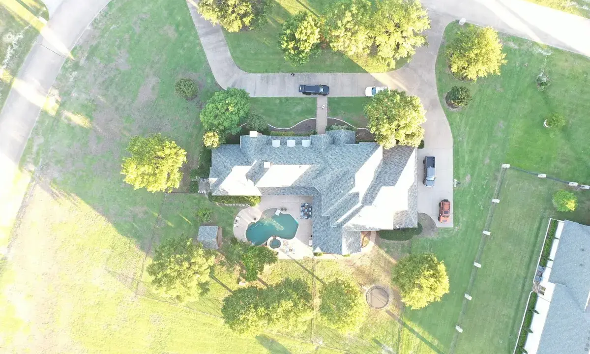 New shingle roof installation on a home in Eunice